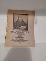 Maarten Luther door W.G. van de Hulst, 1927, Antiek en Kunst, Ophalen of Verzenden, W.G. van de Hulst