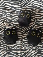 Zwarte Kat Sleutelhangers - Set van 3, Ophalen of Verzenden, Nieuw