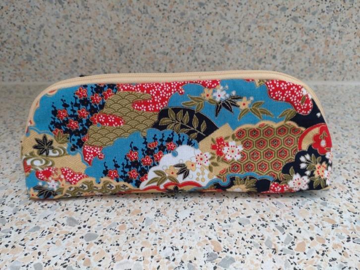 Etui Oosterse gouden bloementuin, Sieraden, Tassen en Uiterlijk, Toilettassen, Nieuw, Ophalen of Verzenden