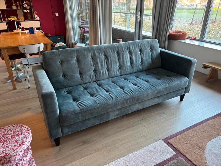 UMIX Broadway 3-zitsbank - Lichte verkleuring, Huis en Inrichting, Banken | Bankstellen, Gebruikt, Rechte bank, Driepersoons, 200 tot 250 cm