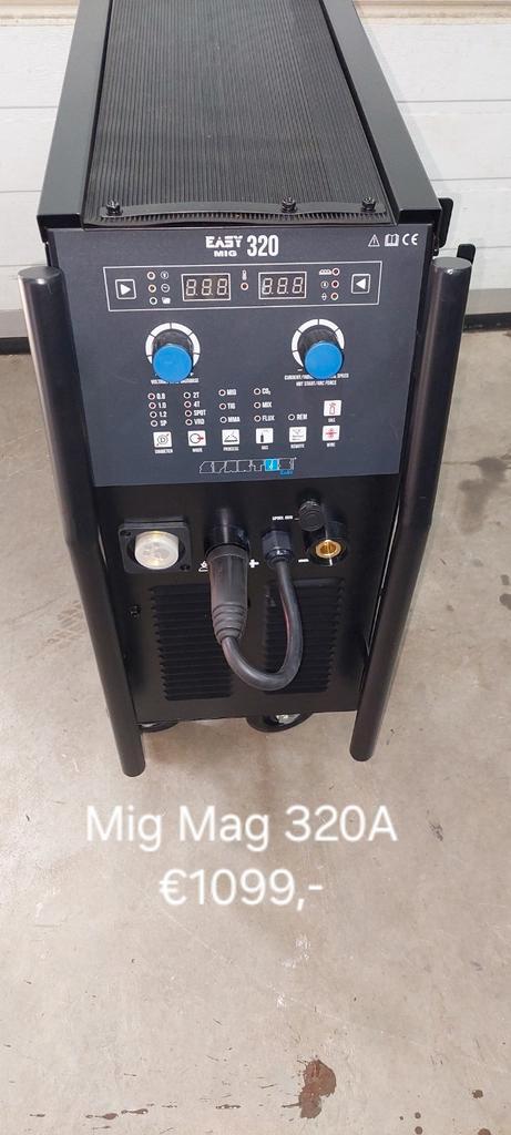 Co2 Mig Mag Spartus easy 320A  400V, Doe-het-zelf en Verbouw, Gereedschap | Lasapparaten, Nieuw, Co2, 250 ampère of meer, Ophalen of Verzenden