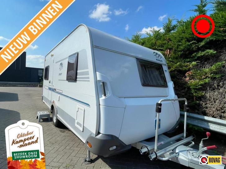 Knaus Sport Premium Line 450 FU mover voortent luifel, Caravans en Kamperen, Caravans, Bedrijf, tot en met 4, Rondzit, Knaus, Frans bed