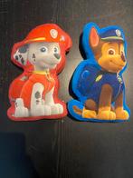 Paw Patrol Knuffel Kussens - Chase & Marshall, Ophalen of Verzenden, Zo goed als nieuw, Hond