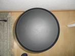 metalen zwarte bijzettafel, Huis en Inrichting, Tafels | Bijzettafels, Minder dan 55 cm, Metaal of Aluminium, Design, Rond