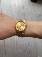 Goudkleurige Seiko horloge Dames/Heren Unisex, Sieraden, Tassen en Uiterlijk, Horloges | Dames, Staal, Ophalen of Verzenden, Zo goed als nieuw