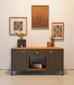Dressoir | Industrieel | Werkbank | Toonbank | Wandmeubel, Antiek en Kunst, Curiosa en Brocante, Ophalen of Verzenden