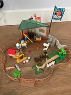 Playmobil 6635 en 6656 Dierenweide Complete Set, Ophalen of Verzenden, Gebruikt, Complete set