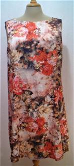 Mooi pauwenveren print jurkje van Superstition! XL, Kleding | Dames, Overige kleuren, Verzenden, Maat 46/48 (XL) of groter, Zo goed als nieuw