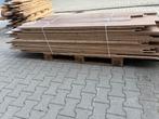 40 m2 Eiken lamel parketvloer . 19 cm 15 mm dkk toplaag 3mm, 2e hands, Gebruikt, 2e hands, 10 m² of meer