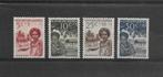 Nieuw Guinea 1957, NVPH 45 t/m 48, Ongebruikt., Postzegels en Munten, Verzenden, Postfris, Nieuw-Guinea