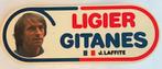 Sticker formule 1 Ligier Gitanes J. Laffite, Ophalen of Verzenden