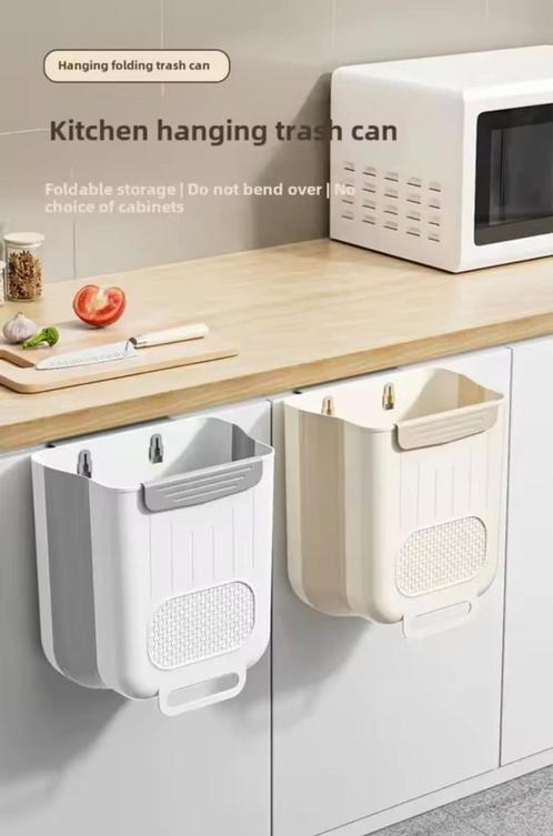 kitchen wall mounted trash can, Huis en Inrichting, Woonaccessoires | Prullenbakken, Nieuw, Overige materialen, Minder dan 50 cm