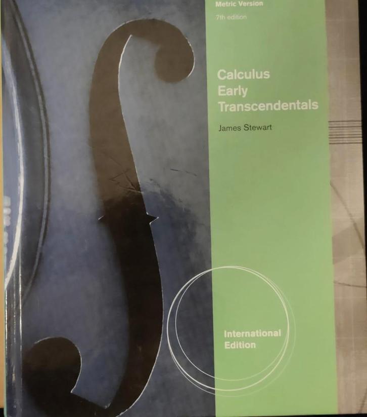 Calculus Early Transcendentals 7e editie, Boeken, Studieboeken en Cursussen, Zo goed als nieuw, WO, Beta, Ophalen