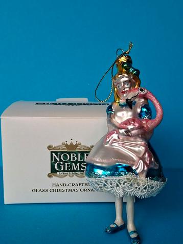 Kerst Alice Wonder Kerstbal Kurt Adler ZGAN Ornament  beschikbaar voor biedingen