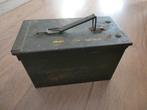 Munitiekistje voor de MG 249, Verzamelen, Ophalen of Verzenden, Landmacht, Amerika, Kist of Geocache
