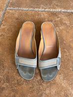 Vintage Hermes slippers sandalen, Kleding | Dames, Schoenen, Hermes, Sandalen of Muiltjes, Blauw, Zo goed als nieuw