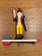 Vintage kleine houten windvaan windwijzer windmolen wind, Tuin en Terras, Ophalen of Verzenden, Gebruikt