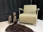 1 of 2 Leolux Scylla Fauteuil bouglé, Huis en Inrichting, Fauteuils, Ophalen, Zo goed als nieuw, Metaal, 75 tot 100 cm