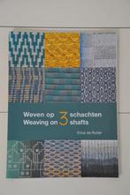 Weven op 3 Schachten (Erica de Ruiter) Weven op weefgetouw, Ophalen of Verzenden, Nieuw
