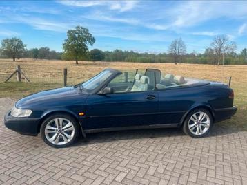 Saab 900 2.3 I Cabrio 1996 Blauw nw APK  beschikbaar voor biedingen