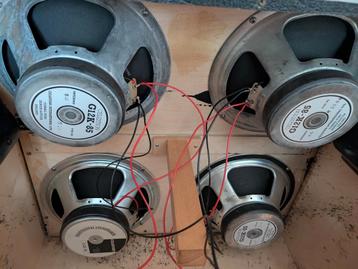2x 2 Celestion G12k-85 (8 ohm) beschikbaar voor biedingen