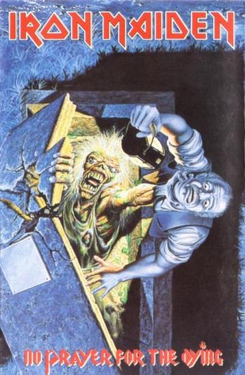 Iron maiden - no prayer for… orig cassette release beschikbaar voor biedingen