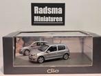 Renault clio sport 2.0 phase 2 Silver - 1:43 Norev dealerbox, Hobby en Vrije tijd, Modelauto's | 1:43, Auto, Norev, Ophalen of Verzenden