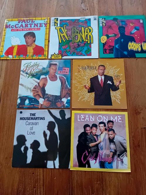 7x single divers, Cd's en Dvd's, Vinyl | Verzamelalbums, Gebruikt, Overige formaten, Verzenden
