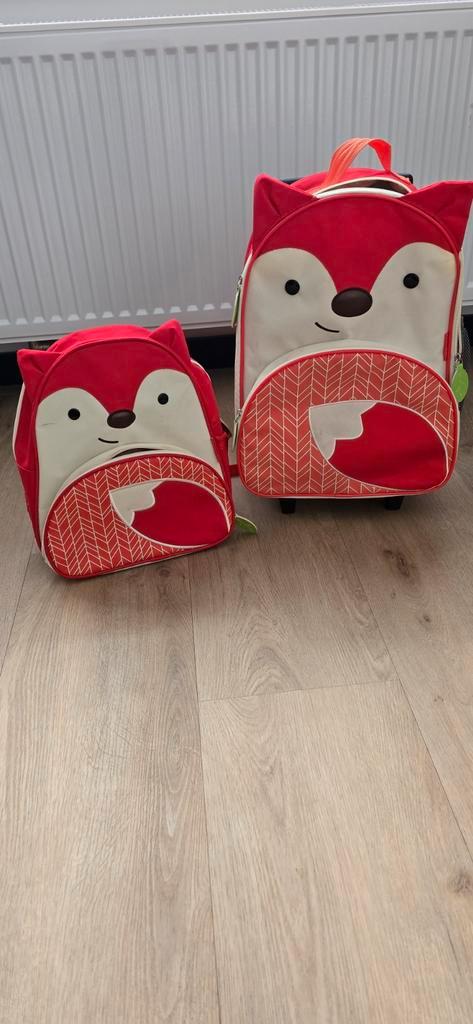 Skip Hop Koffer + Tas - Vos Design, Kinderen en Baby's, Kindermode-accessoires, Zo goed als nieuw, Ophalen of Verzenden