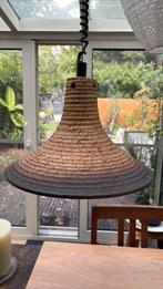 Keramiek hanglamp, brutalist, vintage, kleilamp, Huis en Inrichting, Lampen | Hanglampen, Ophalen, Zo goed als nieuw, Minder dan 50 cm