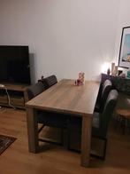 Eettafel, Ophalen, 50 tot 100 cm, Zo goed als nieuw, Vijf personen of meer