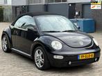 Volkswagen New Beetle Cabriolet 1.6 Highline AIRCO LEER STOE, Auto's, Stof, 4 cilinders, Cabriolet, 4 stoelen