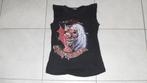 IRON MAIDEN - purgatory shirt jaren 80, Ophalen of Verzenden, Gedragen, Zwart