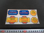 sticker PTT  Ik ken m'n postcode uit m'n hoofd !, Verzamelen, Stickers, Ophalen, Zo goed als nieuw