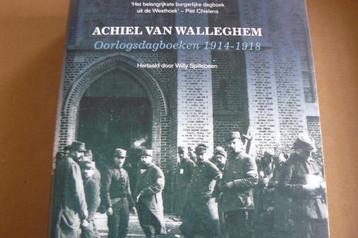 WO I / ACHIEL VAN WALLEGHEM / Oorlogsdagboeken 1914 - 1918 beschikbaar voor biedingen