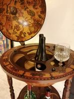 ORIGINELE ITALIAANSE GLOBEBAR BAR GLOBE WIJN BAR 90 X 50 CM, Ophalen of Verzenden