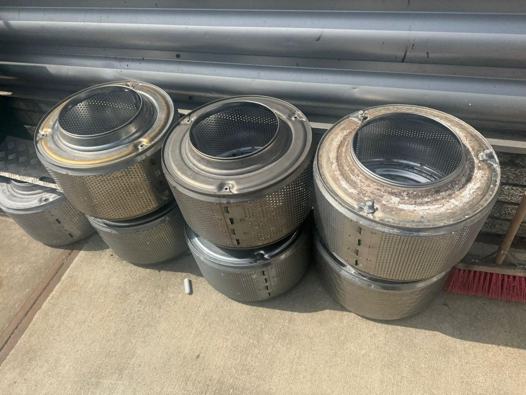 Wasmachine trommel voor bewatering of vissen , Minder dan 85 cm, Verzenden, Zo goed als nieuw, Voorlader