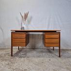 G.V. Møbler vintage jaren 60 Deens teak bureau Scandinavisch, Ophalen, Bureau, Nvt, Nvt