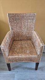 Riet / Rotan nette eetkamerstoelen, 4 stoelen, Huis en Inrichting, Stoelen, Ophalen, Gebruikt, Vier