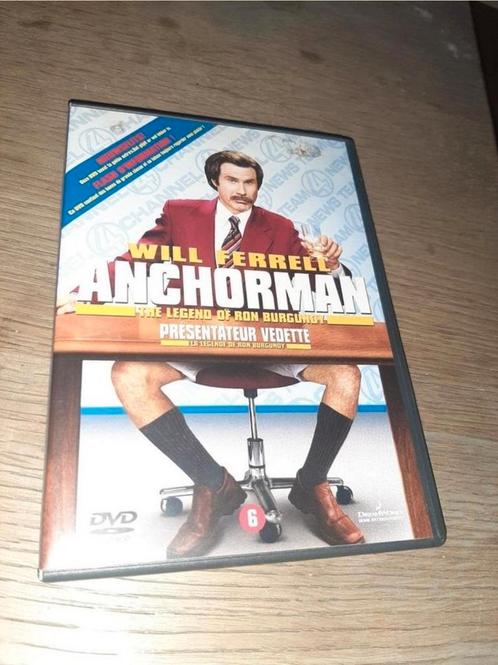 Anchorman the Legend of Ron Burgundy dvd., Cd's en Dvd's, Dvd's | Komedie, Zo goed als nieuw, Alle leeftijden, Ophalen of Verzenden