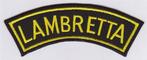Lambretta stoffen opstrijk patch embleem #2, Ophalen of Verzenden, Nieuw