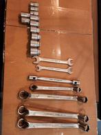 Set Stahlwille sleutels en doppen in Inch, Auto diversen, Autogereedschap, Ophalen of Verzenden, Gebruikt