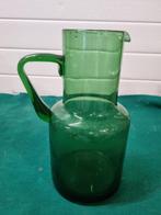schenker vintage groen glas jaren 60, Huis en Inrichting, Ophalen of Verzenden, 'T Olde Gre-j, Info@toldegrej.nl, Endepoelstraat 20f Didam