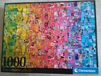 Clementoni legpuzzel 1000st Colorboom, Hobby en Vrije tijd, Denksport en Puzzels, Ophalen, 500 t/m 1500 stukjes, Zo goed als nieuw