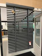 Houten jaloezie 50mm GRIJS B80x130 Veel maten, 100 tot 150 cm, Nieuw, Grijs, 50 tot 100 cm