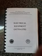 Electrical Equipment (Auto-Lite) - 1952, Ophalen of Verzenden, Gelezen, Elektrotechniek, United States Government Printing Office