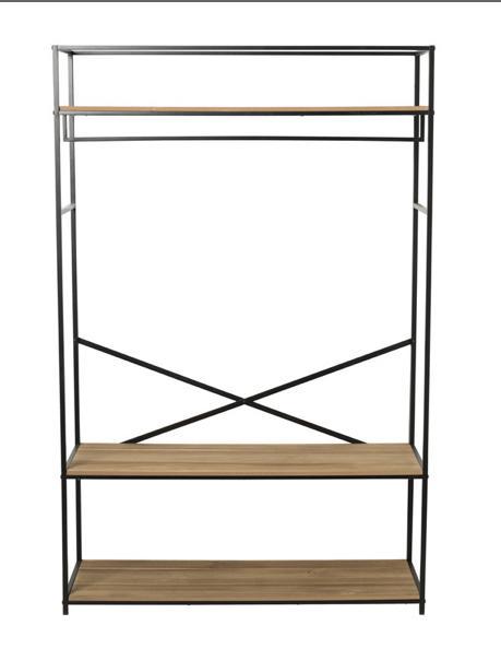 Xenos Kledingkast Charlie - 170x110x40 cm, Huis en Inrichting, Kasten | Kledingkasten, Zo goed als nieuw, 150 tot 200 cm, 100 tot 150 cm