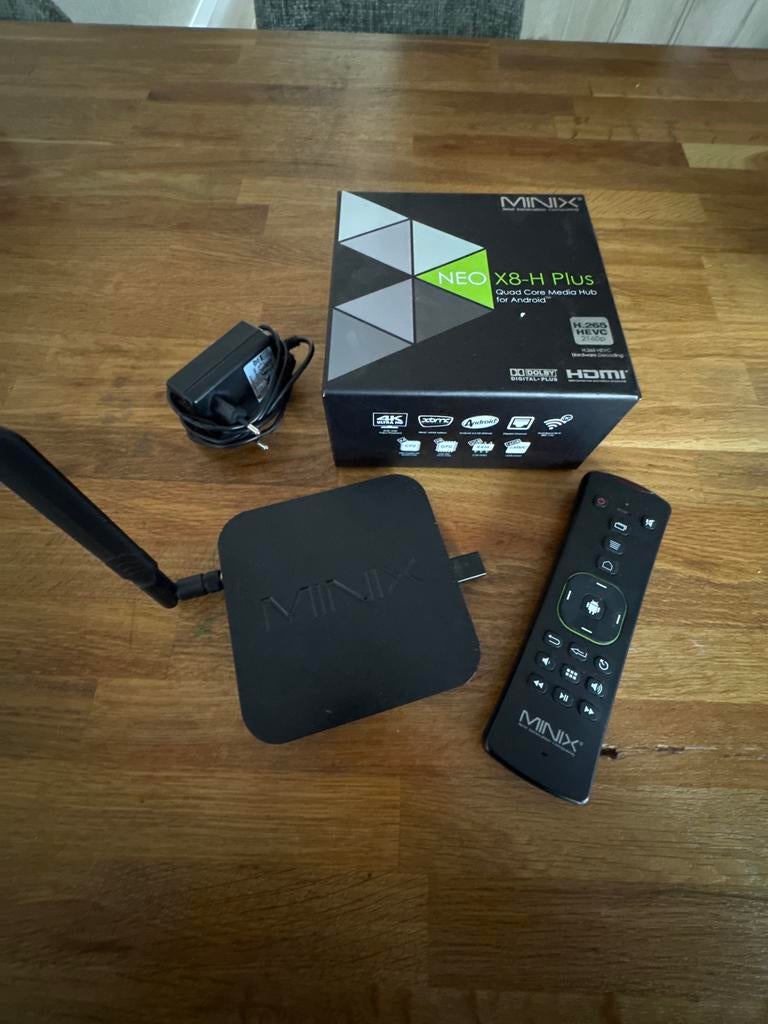 MINIX NEO X8-H Plus Android Media Hub, Ophalen, Gebruikt, HDMI, Minder dan 500 GB