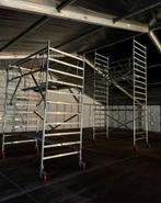 Rolsteiger huren Amsterdam & en omgeving, Doe-het-zelf en Verbouw, Steigers, Ophalen, Zo goed als nieuw, Rolsteiger of Kamersteiger