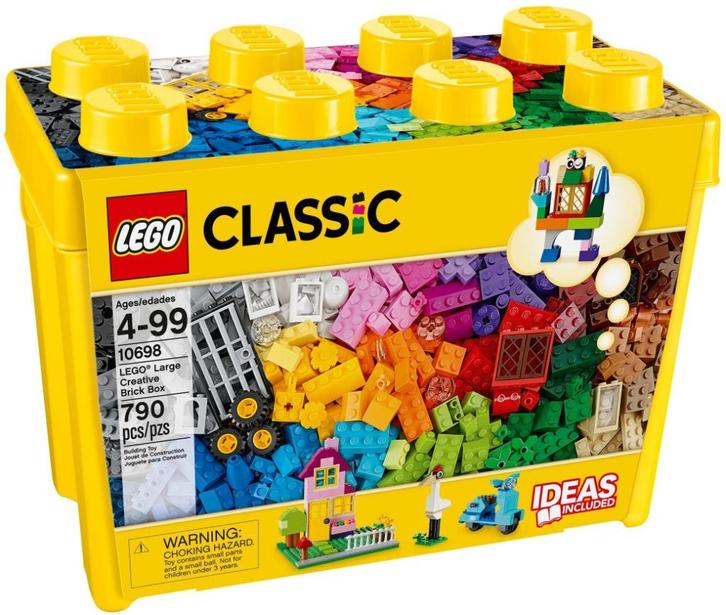 10698 - Classic: Large Creative Brick Box, Kinderen en Baby's, Speelgoed | Duplo en Lego, Nieuw, Lego, Complete set, Verzenden